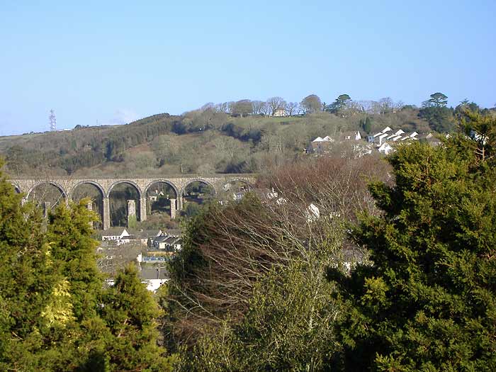 View across the Trenance Valley,St Austell